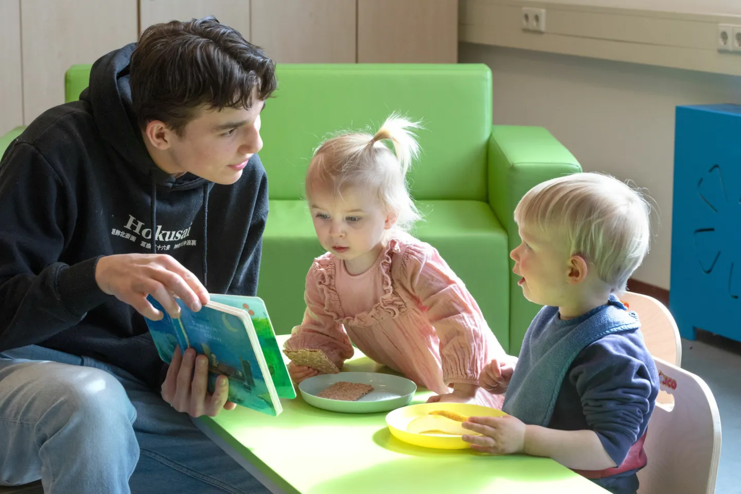 Student Pedagogisch Medewerker doet ervaring op in de kinderopvang