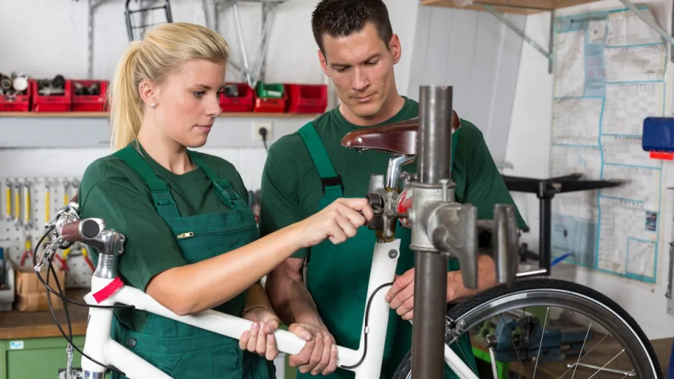 studenten fietstechniek