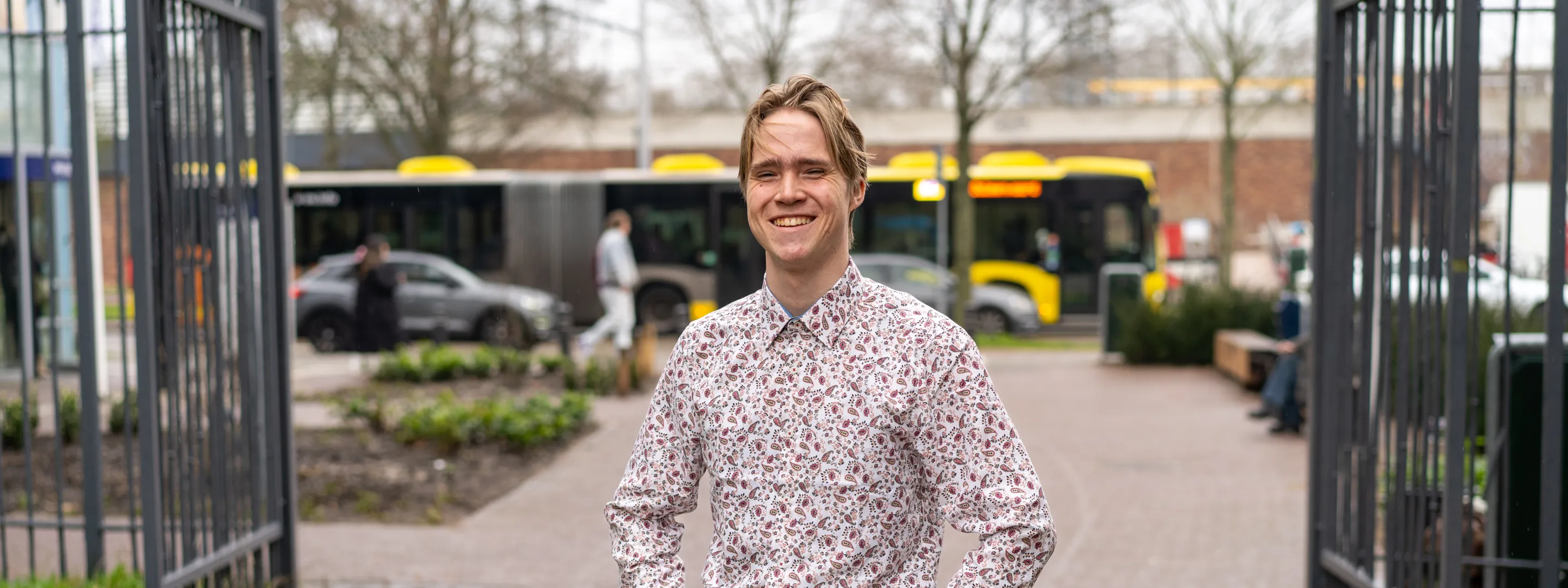 Luka volgt de opleiding Onderwijsassistent op het Welzijn College