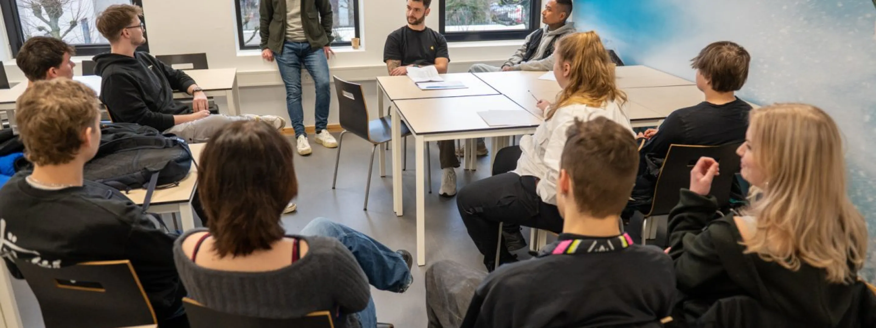 Studenten Horeca & Toerisme College ontmoeten werkgever Watertoren