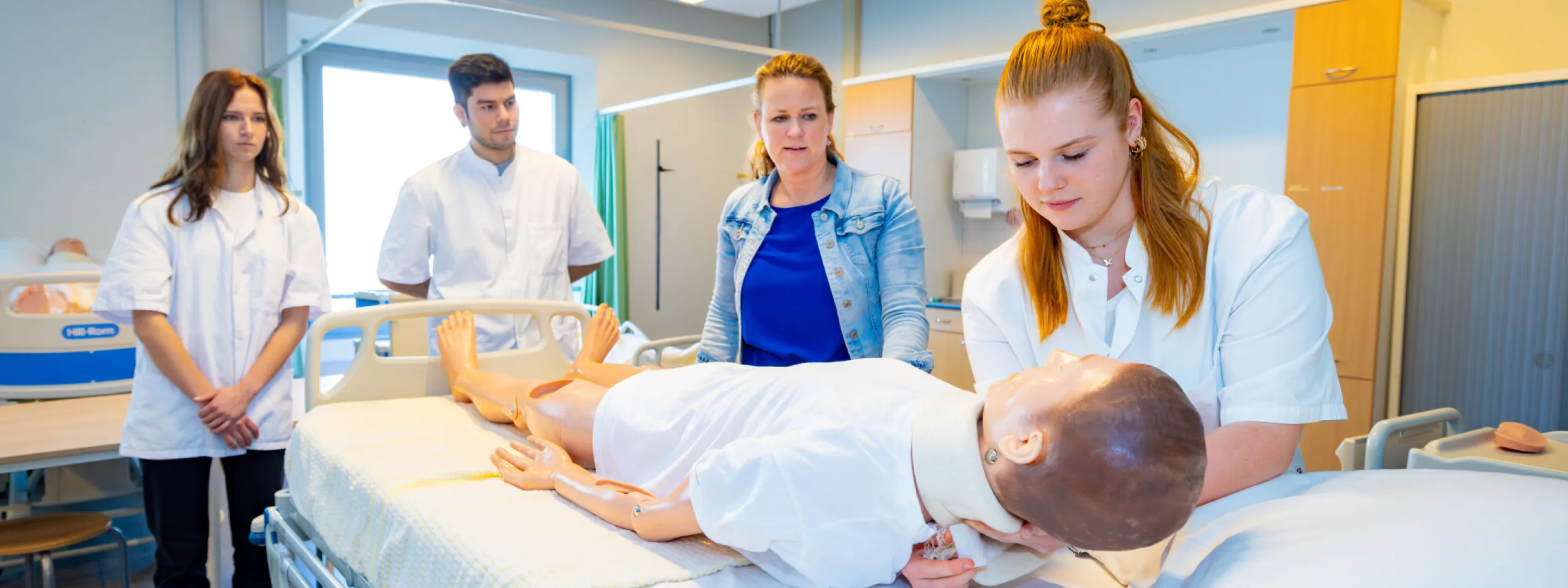 Praktijklokaal van het Gezondheidszorg College